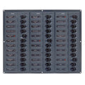 BEP Marine BEP Circuit Breaker Panel - 36-Way — marine electrical panels
