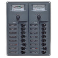 BEP Marine BEP Panel 16SP DC12V Analog — marine electrical panels