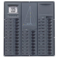 BEP Marine BEP Cruiser Series DC Circuit Breaker Panel w/Digital Meters 32SP DC12V — marine electrical panels