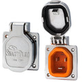 SmartPlug 30 AMP Male Inlet Cover - Stainless Steel — marine shore power