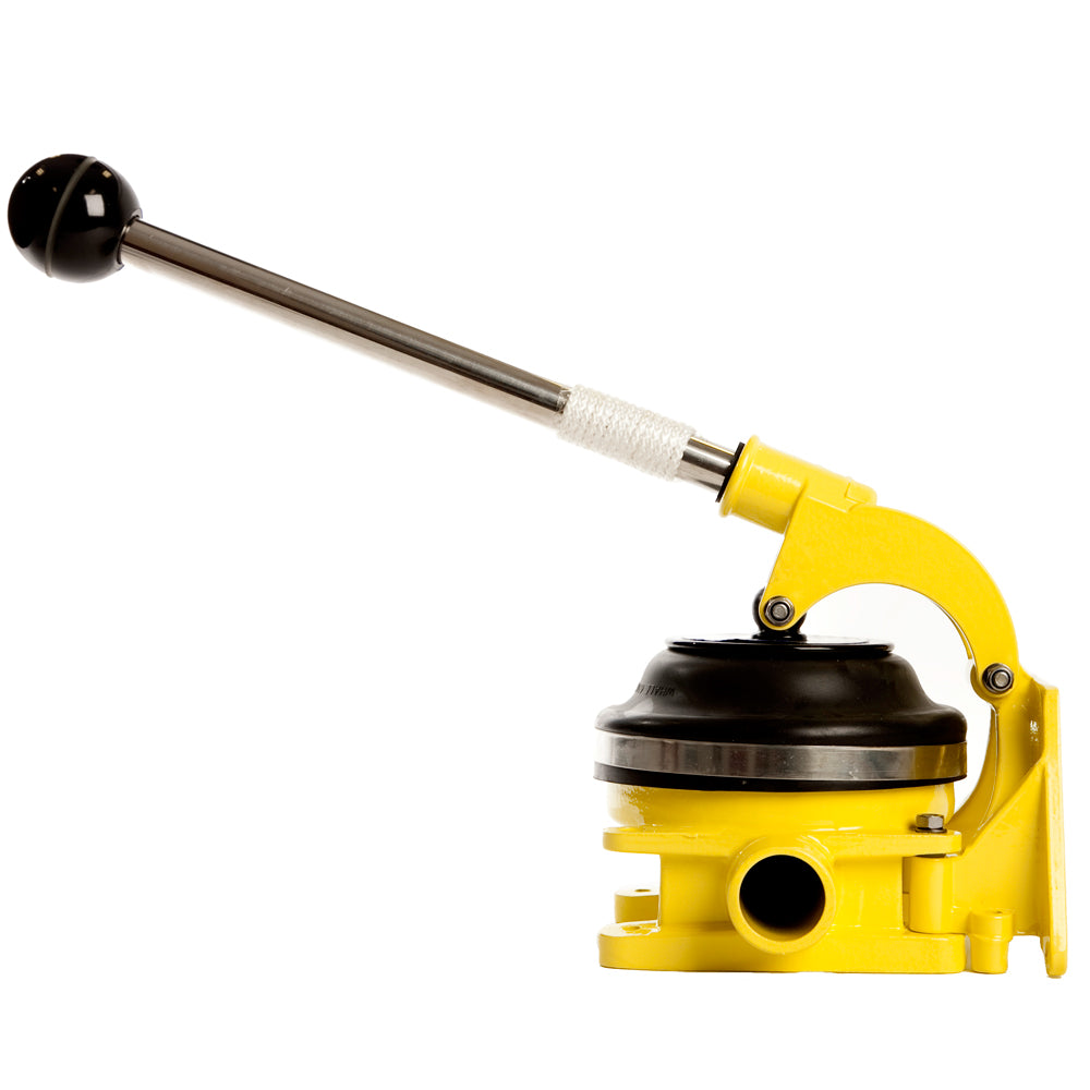 Whale Marine Whale Gusher 10 Manual Bilge Pump Thru Deck/Bulkhead Mount — marine bilge pumps