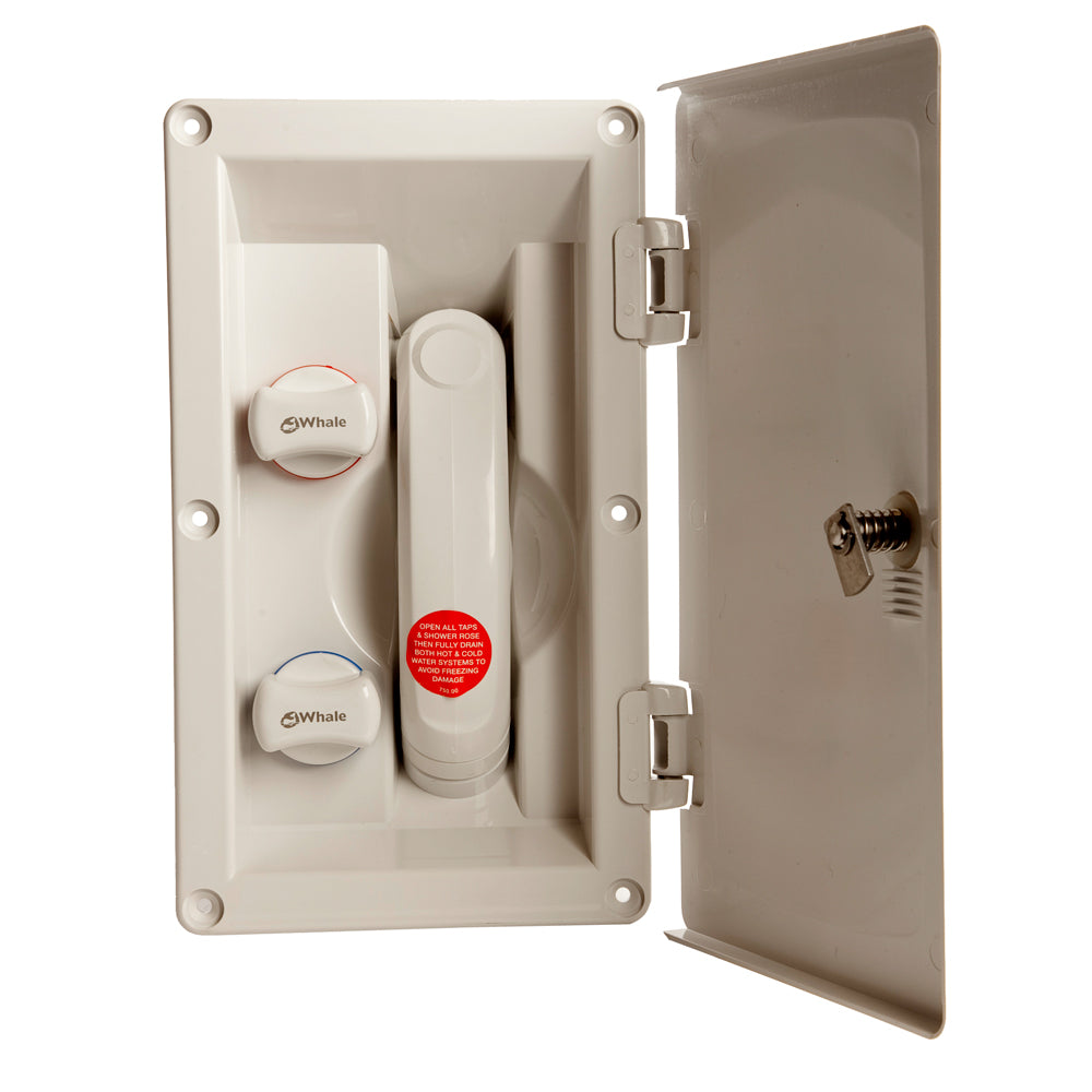 Whale Marine Whale Swim 'N' Rinse Transom Shower Hot & Cold Mixer w/Cover — marine accessories