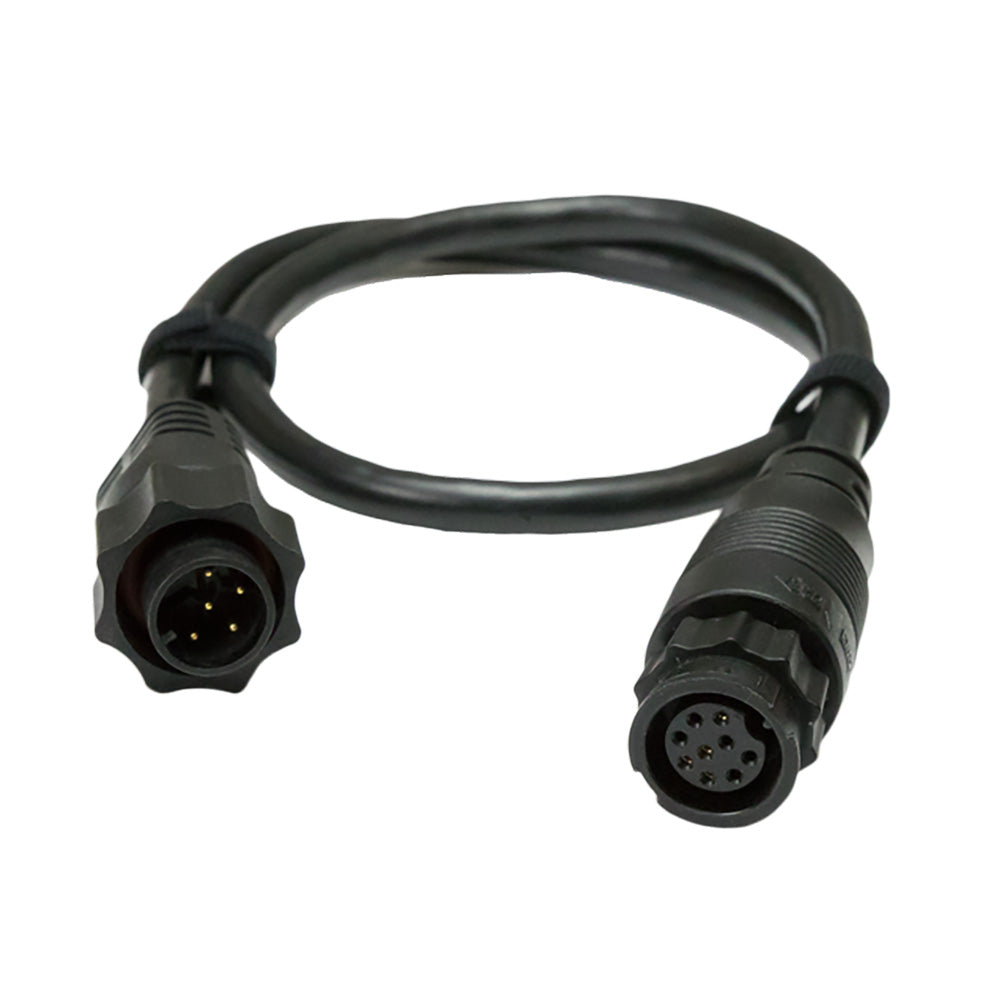 Navico 9-Pin Black to 7-Pin Blue Adapter Cable f/Non-CHIRP Transducers — marine transducer accessories