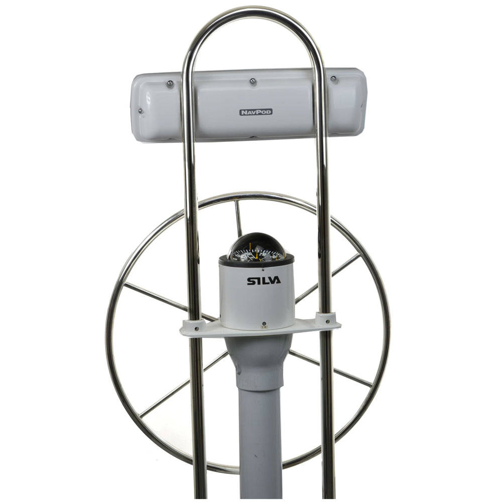 NavPod SG125 StraightGuard 9.5" Wide 1.25" Straight Tube Diameter — marine display mounts