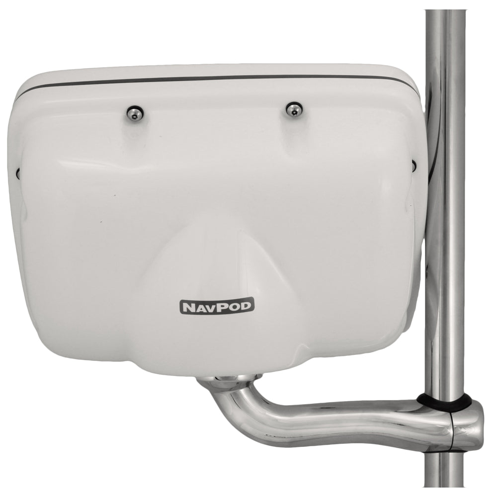 NavPod RMX4500-01 RailMount Pre-Cut f/Garmin echoMAP™ 7" Series — marine display mounts