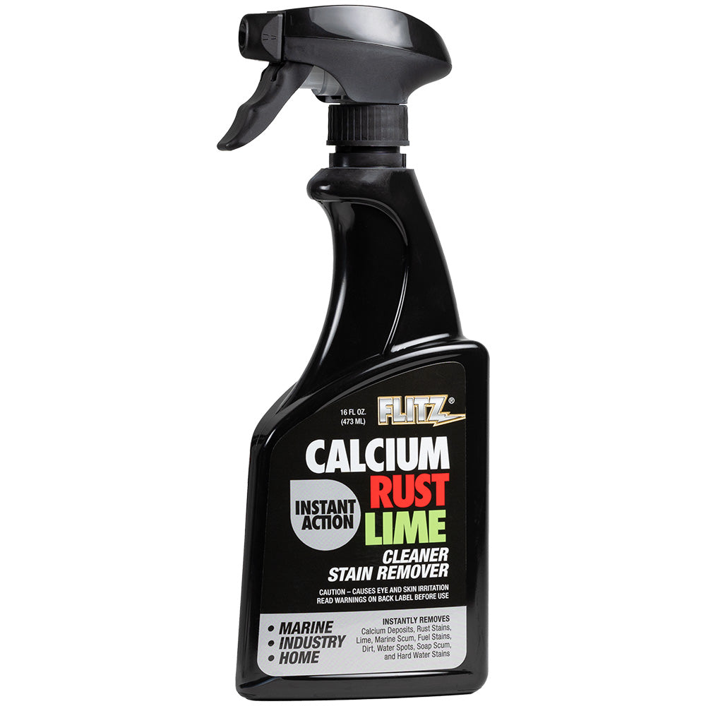 Flitz Instant Calcium, Rust & Lime Remover - 16oz Spray Bottle — marine cleaning