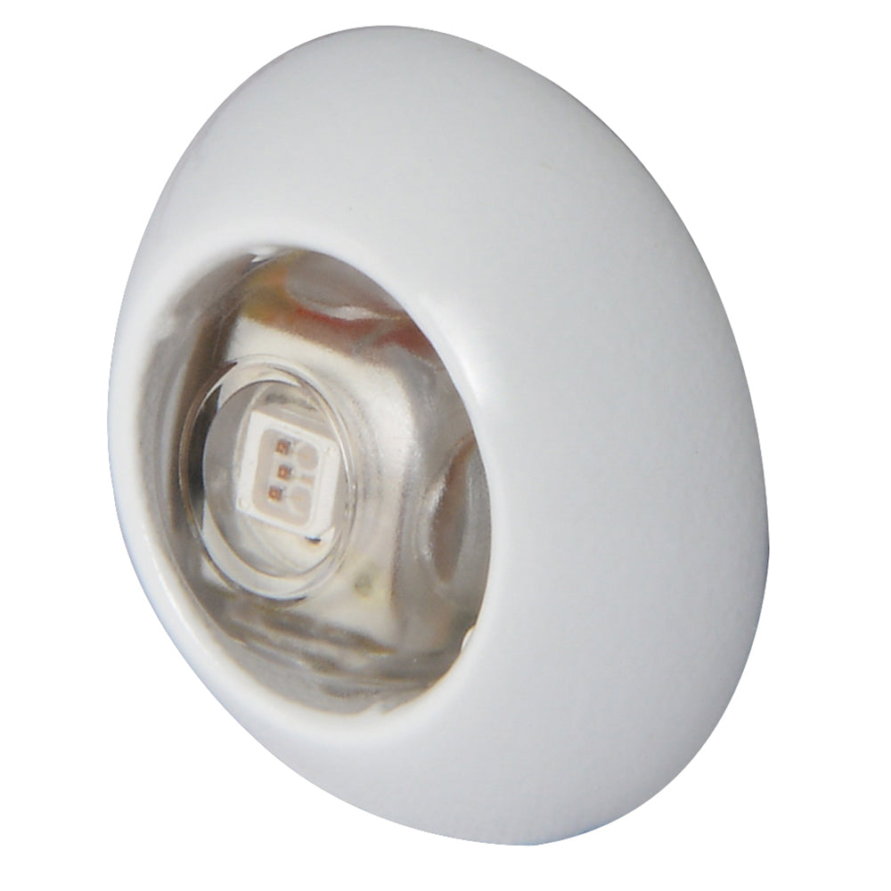 Lumitec Exuma Courtesy Light - White Housing - Blue Light — marine interior / courtesy light