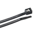 Ancor 8" UV Black Self Cutting Cable Zip Ties - 50-Pack — marine wire management