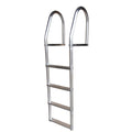 Dock Edge Fixed Eco - Weld Free Aluminum 4-Step Dock Ladder — marine ladders