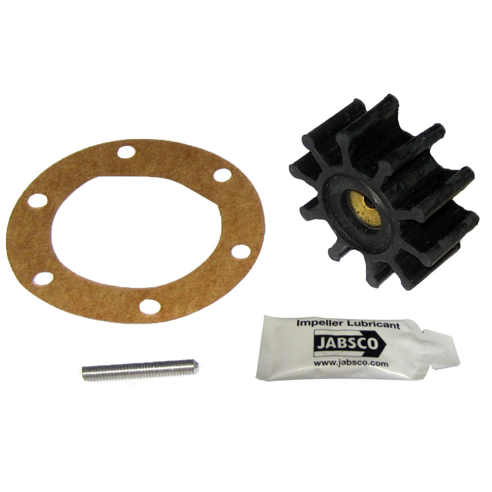 Jabsco Impeller Kit - 10 Blade - Neoprene - 2" Diameter x 7/8"W Pin Drive Insert — marine impellers