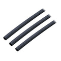 Ancor Adhesive Lined Heat Shrink Tubing (ALT) - 3/16" x 3" - 3-Pack - Black — marine wire management
