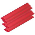 Ancor Adhesive Lined Heat Shrink Tubing (ALT) - 1/2" x 12" - 5-Pack - Red — marine wire management