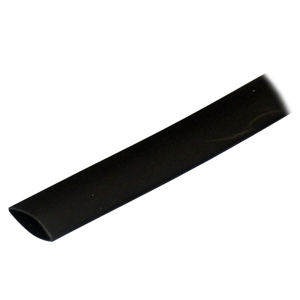 Ancor Adhesive Lined Heat Shrink Tubing (ALT) - 3/4" x 48" - 1-Pack - Black — marine wire management