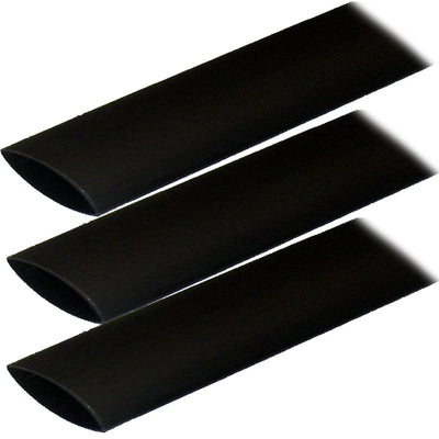 Ancor Adhesive Lined Heat Shrink Tubing (ALT) - 1" x 12" - 3-Pack