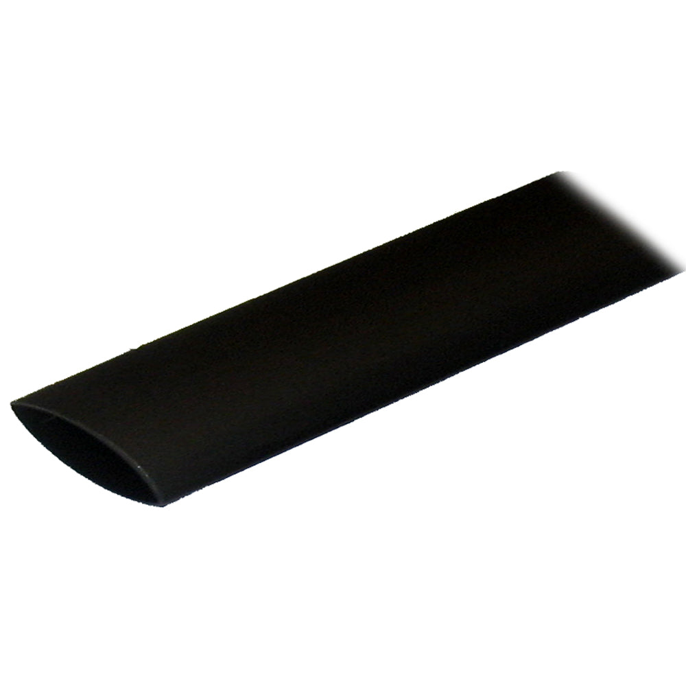 Ancor Adhesive Lined Heat Shrink Tubing (ALT) - 1" x 48" - 1-Pack - Black — marine wire management