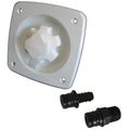 Jabsco Water Pressure Regulator - Flush Mount - White — marine accessories