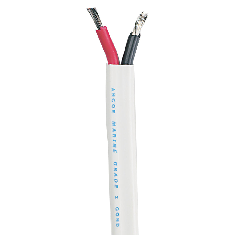 Ancor Standard Duplex Cable - Flat 10/2 AWG - 2 x 5mm² Red/Black - 400' — marine wire