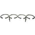 Whitecap Top Mount Ring SS Cup Holder - 4-Drink - Stud Mount — marine deck / galley