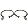 Whitecap Top Mount Ring SS Cup Holder - 2-Drink - Base Mount — marine deck / galley