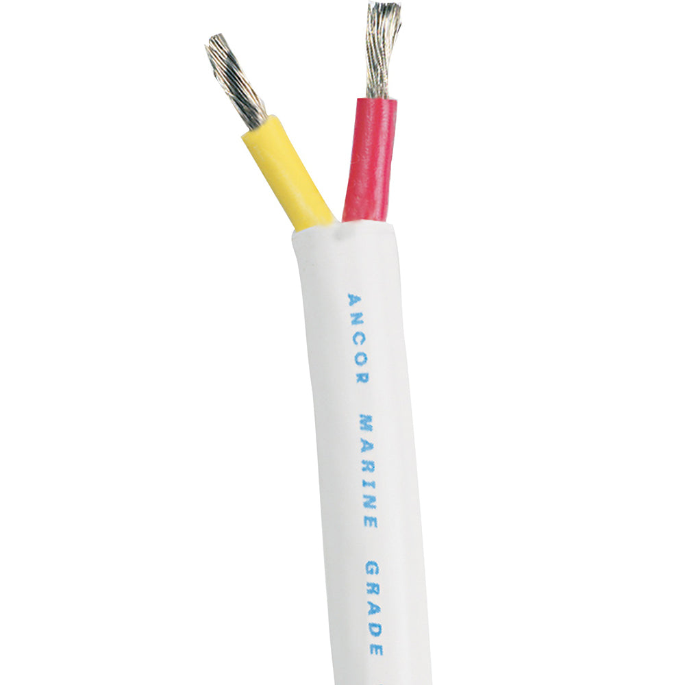Ancor Safety Duplex Cable - 12/2 AWG - Red/Yellow - Round - 500' — marine wire