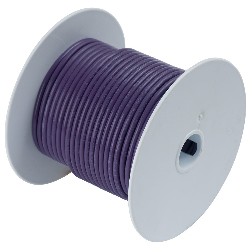 Ancor Purple 14 AWG Tinned Copper Wire - 250' — marine wire