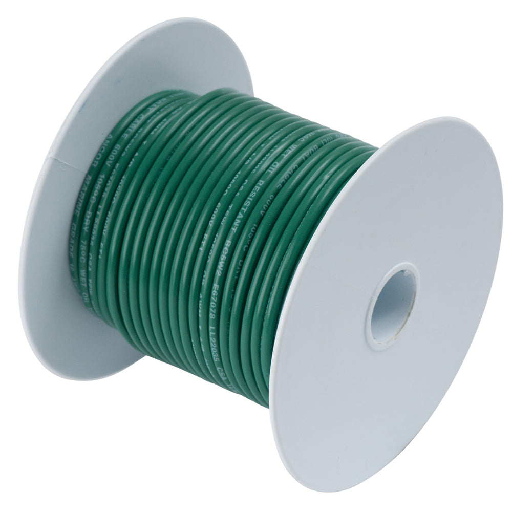 Ancor Green 10 AWG Tinned Copper Wire - 250' — marine wire
