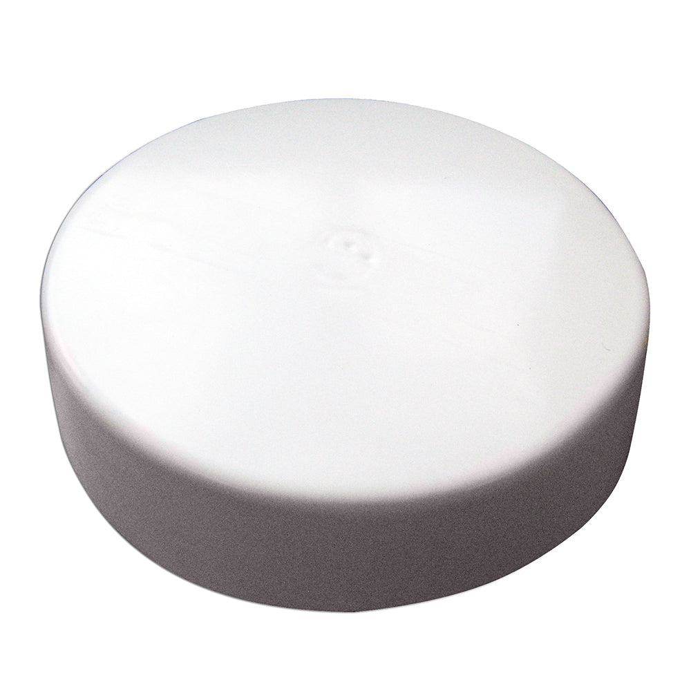 Monarch Marine Monarch White Flat Piling Cap - 10.5" — marine piling caps