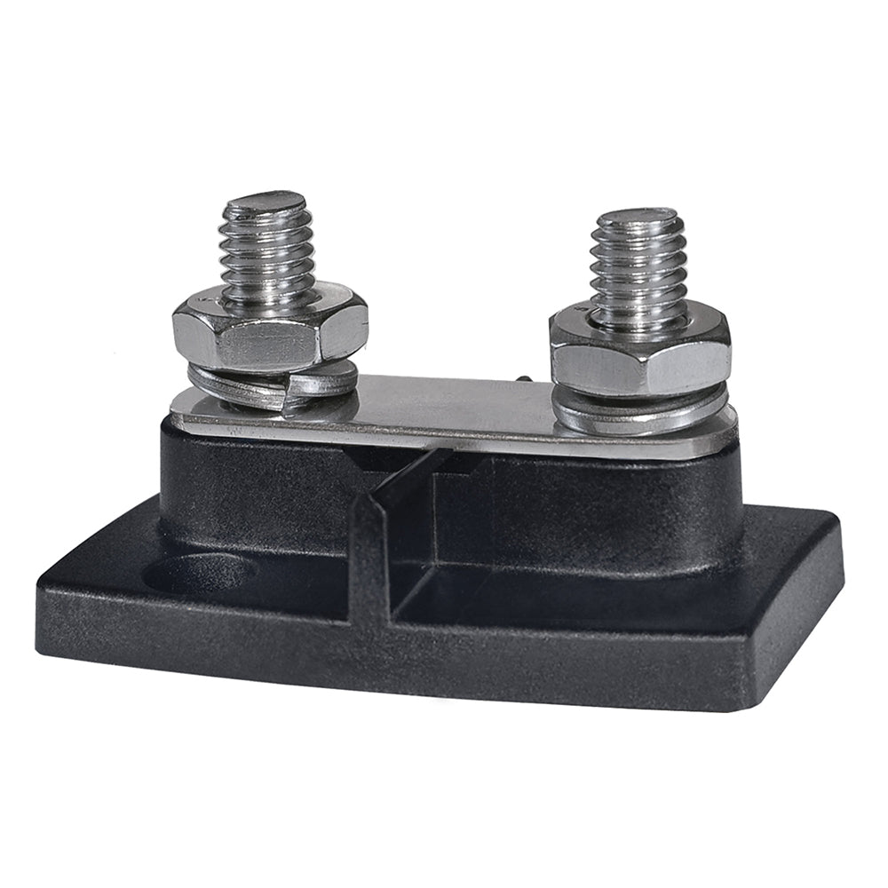 Blue Sea Systems Blue Sea 2020 PowerBar Dual BusBar - Two 3/8"-16 Studs — marine busbars
