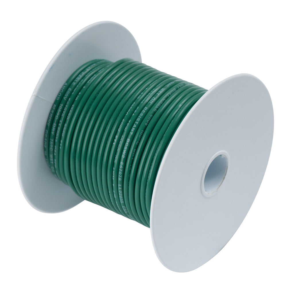 Ancor Green 8 AWG Tinned Copper Wire - 250' — marine wire