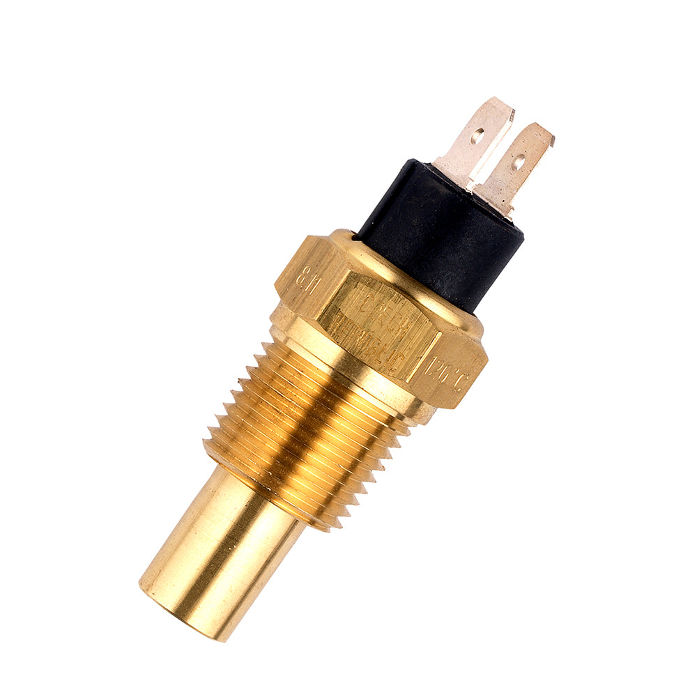 VDO Temperature Sender 250°F/120°C Floating Ground - 1/2-14 NPTF — marine gauge accessories
