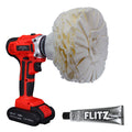 Flitz Buff Ball - Large 5" - White w/1.76oz Tube Flitz Polish — marine cleaning