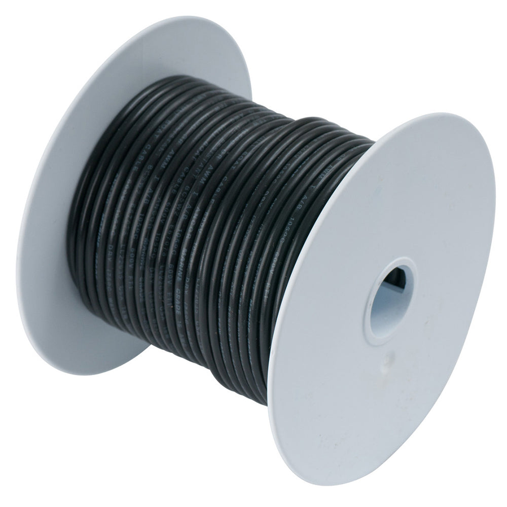 Ancor Black 2/0 AWG Tinned Copper Battery Cable - 25' — marine wire