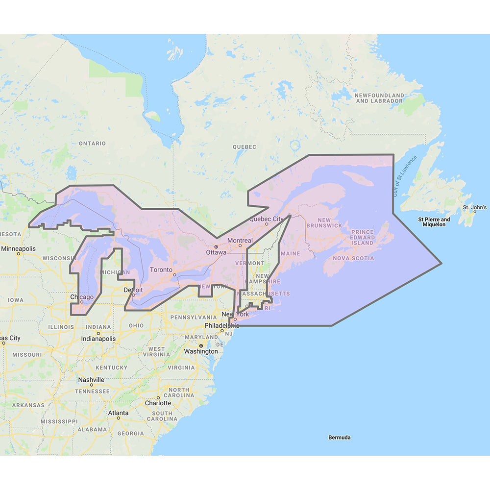 Furuno Great Lakes & Maritimes Vector Charts - 3D Data & Standard Resolution Satellite Photos - Unlock Code — marine marine equipment