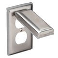 Marinco Stainless Steel Cover f/Duplex Receptacle w/Lift Lid — marine accessories