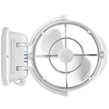 SEEKR by Caframo Sirocco II 3-Speed 7" Gimbal Fan - White - 12-24V — marine fans