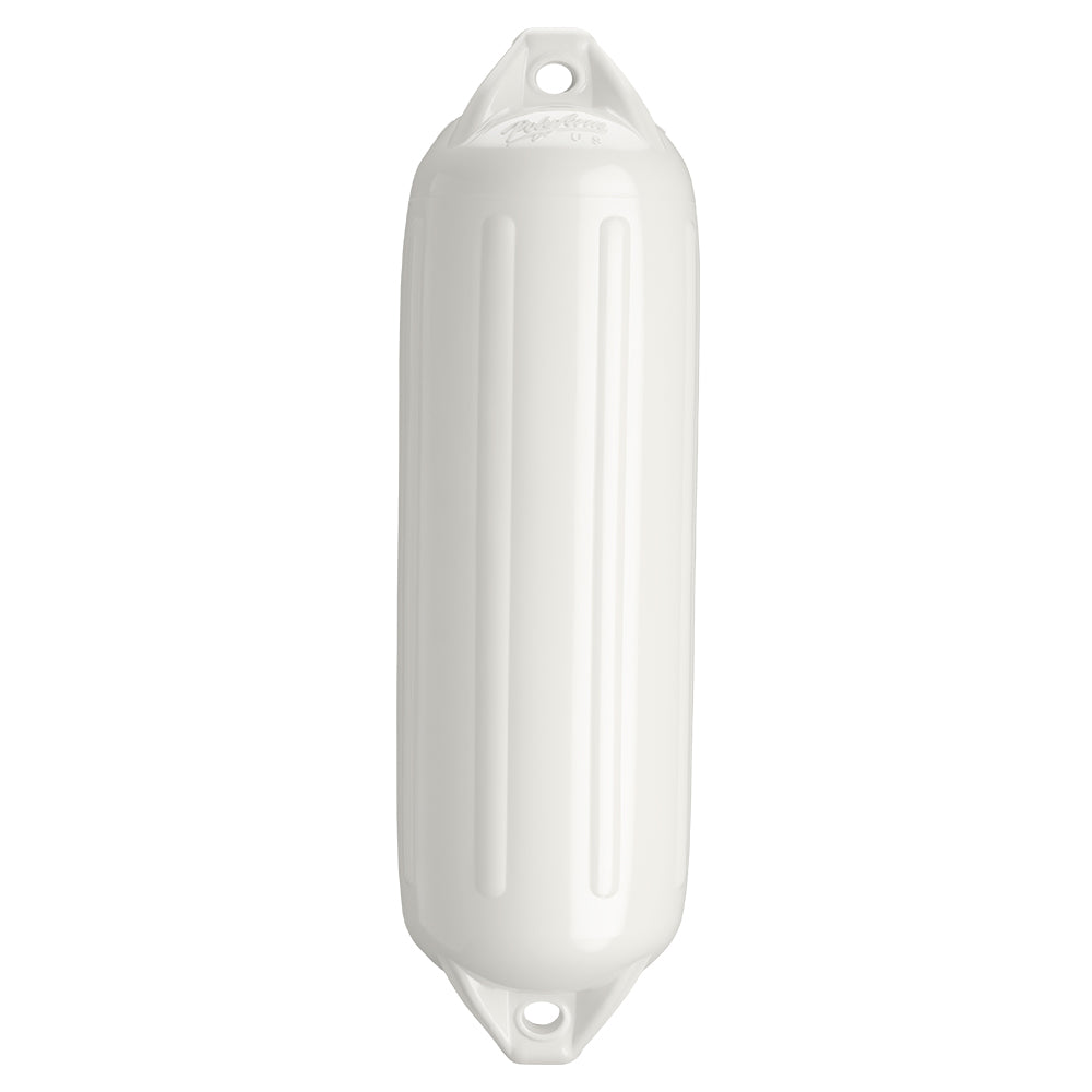 Polyform U.S. Polyform NF-4 Heavy Duty Twin Eye Fender 6.4" X 21.6" - White — marine fenders
