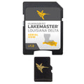 Humminbird LakeMaster Aerial Satellite View - Louisiana Delta — marine marine equipment