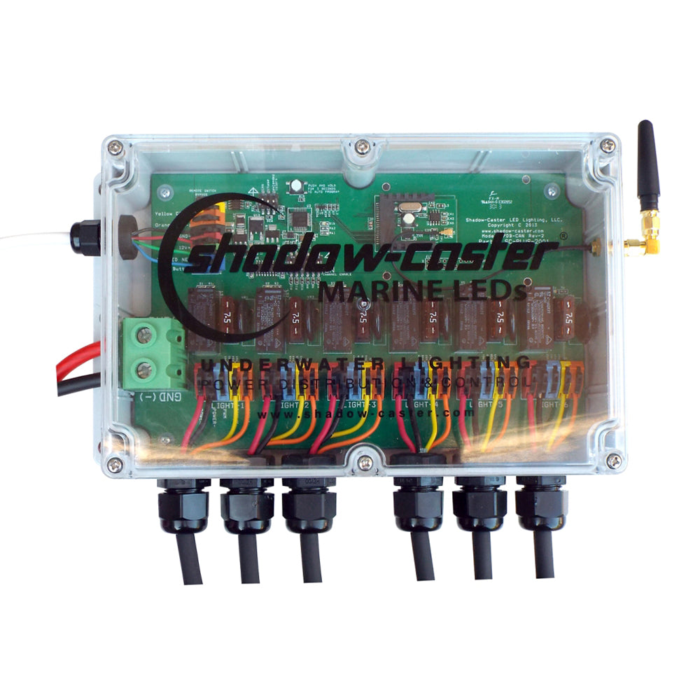 Shadow-Caster LED Lighting Shadow-Caster Power Distribution Plus Box - Shadow-Net Enabled — marine accessories