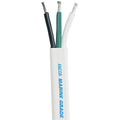 Ancor White Triplex Cable - 14/3 AWG - Flat - 250' — marine wire