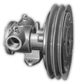 Jabsco 1-1/4" Electric Clutch Pump - Double A Groove Pulley - 12V — marine washdown / pressure pumps