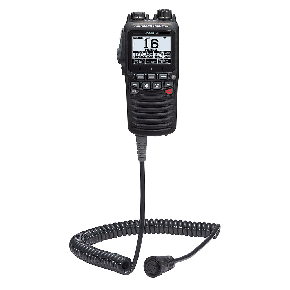 Standard Horizon Wired Remote Access Microphone RAM4 — marine accessories