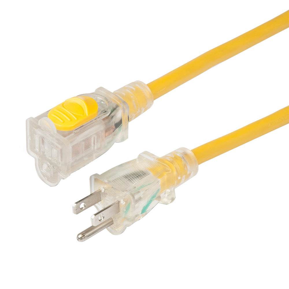 Marinco 14/3 Locking Extension Cord - 15A - 25' — marine shore power
