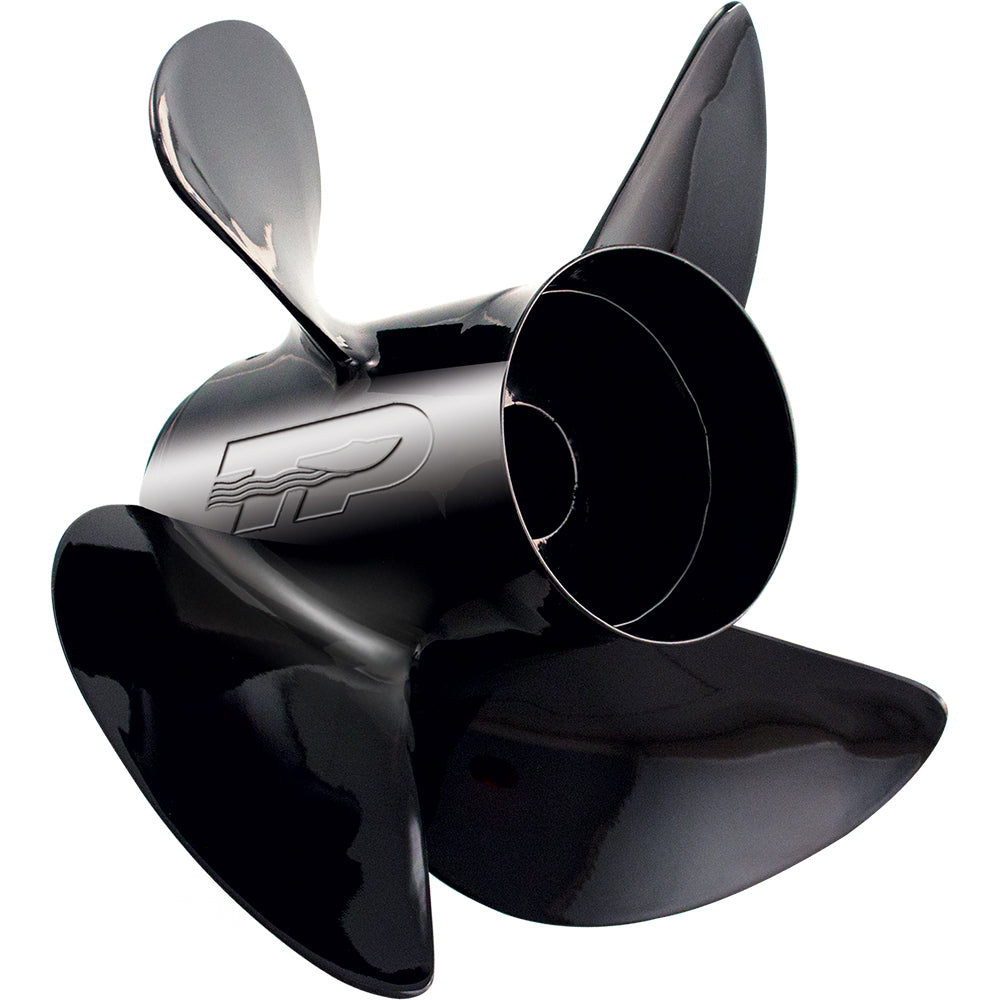 Turning Point Propellers Turning Point Hustler® - Right Hand - Aluminum Propeller - LE1/LE2-1411-4 - 4-Blade - 14" x 11 Pitch — marine propellers