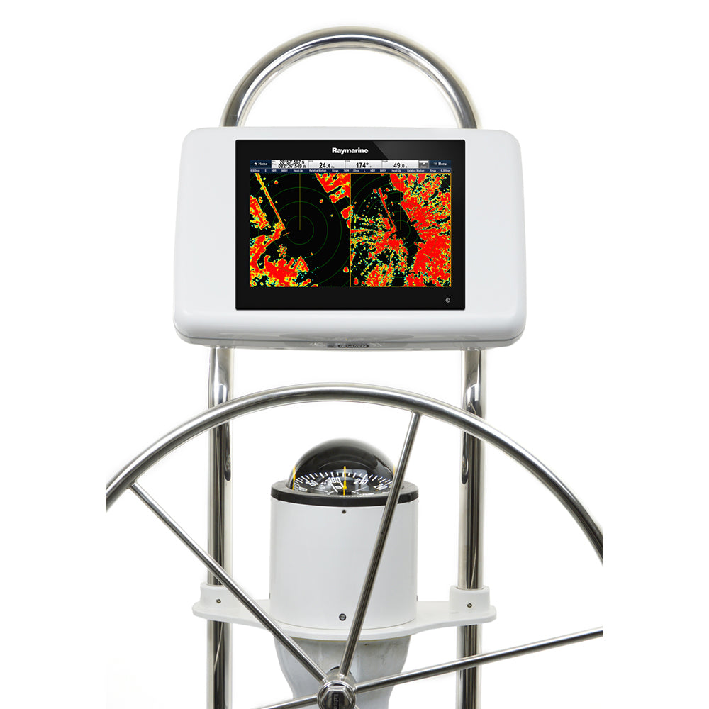 NavPod GP1213 SailPod Pre-Cut f/Raymarine gS125 Glass Bridge f/9.5" Wide Guard — marine display mounts