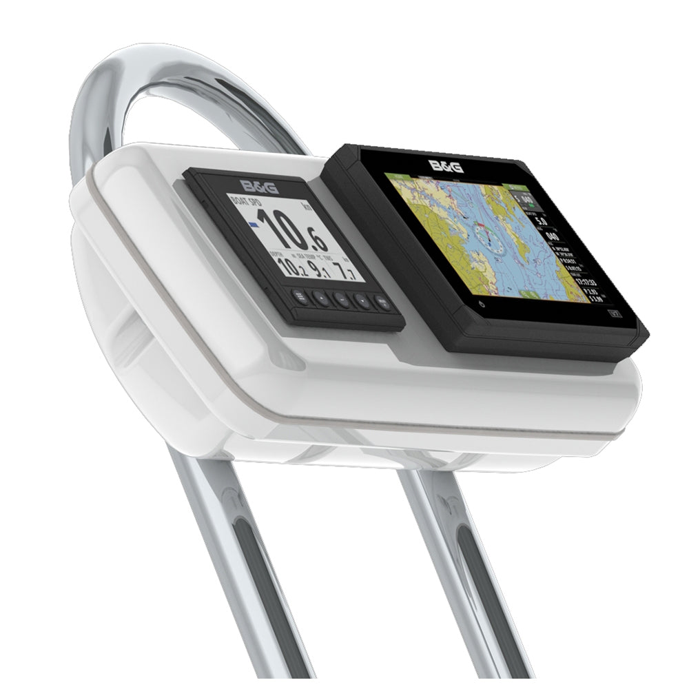 NavPod GP1500-17 SystemPod Pre-Cut f/Simrad GO7/B&G Vulcan 7 & 1 Instrument f/9.5" Wide Guard — marine display mounts