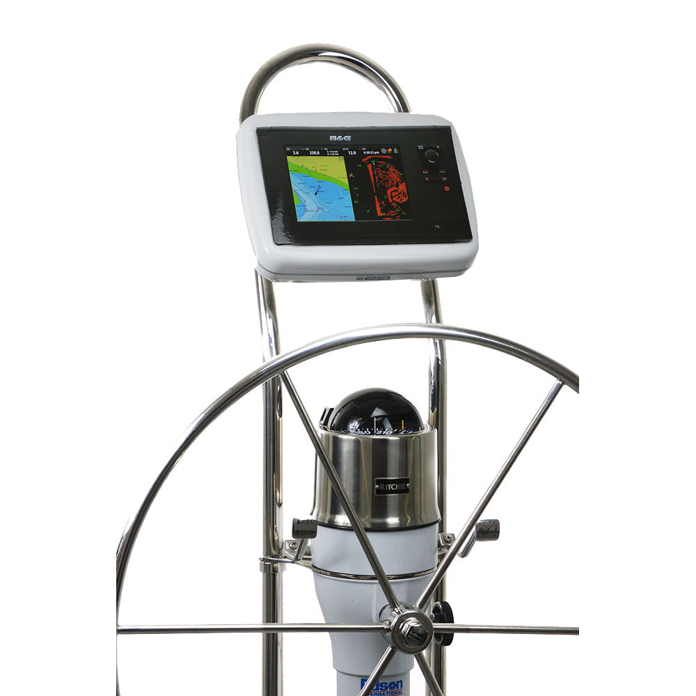 NavPod GP1808 SailPod Pre-Cut f/Simrad NSS8/B&G Zeus Touch 8 f/9.5" Wide Guard — marine display mounts
