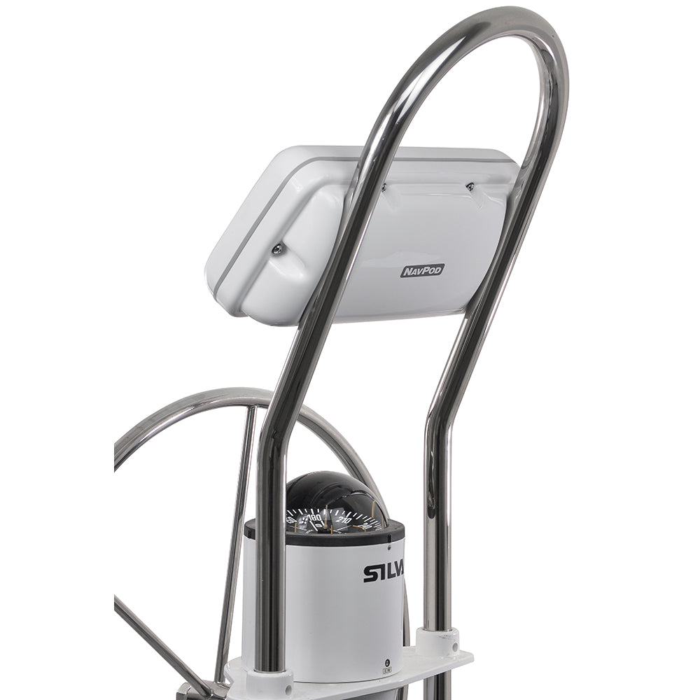 NavPod GP2500-16 SystemPod Pre-Cut f/Simrad NSS7 evo2/B&G Zeus2 7 & 1 Instrument f/12" Wide Guard — marine display mounts