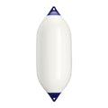 Polyform U.S. Polyform F-10 Twin Eye Fender 18" x 50" - White — marine fenders