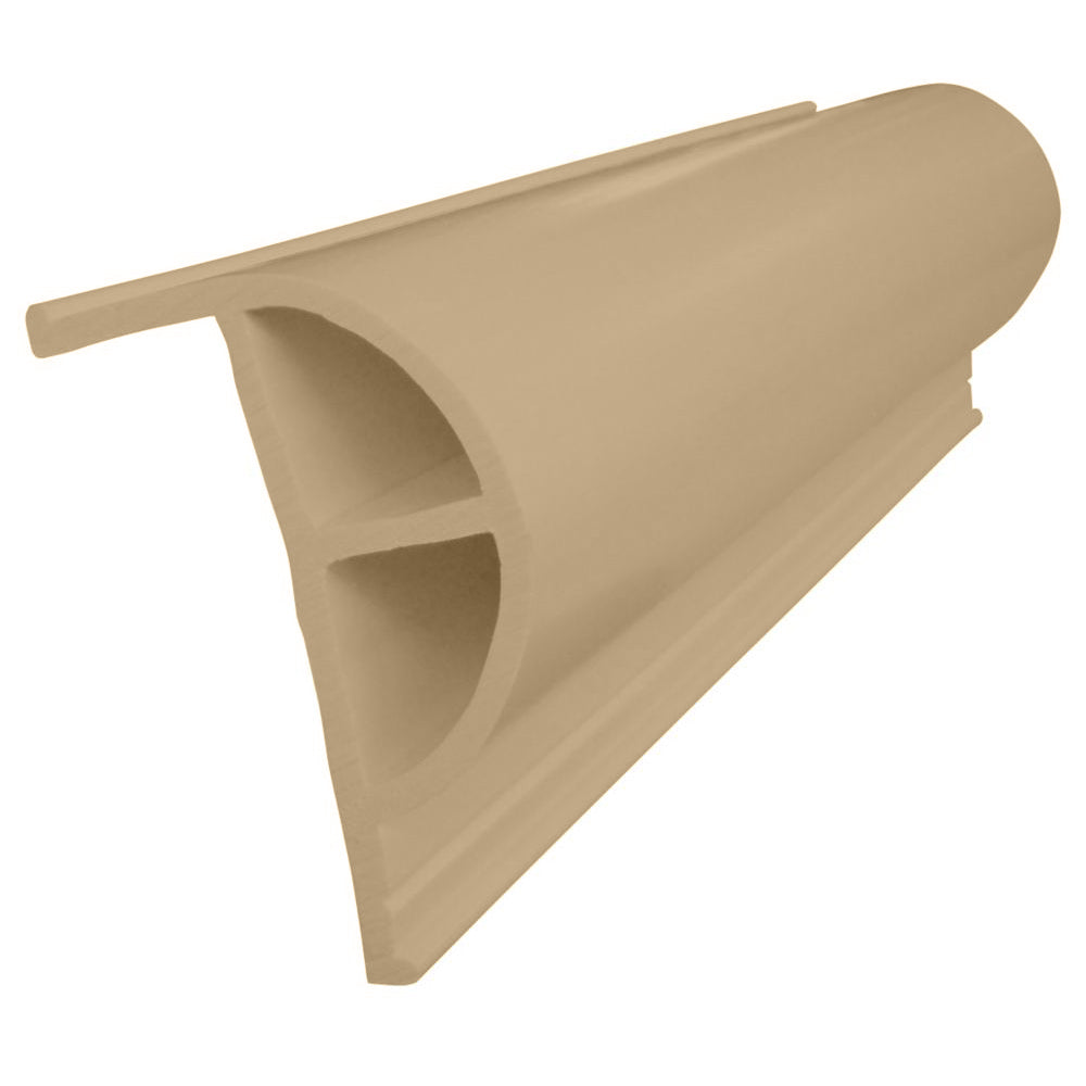 Dock Edge PRODOCK Heavy "P" Dock Profile - 3x8' Sections - Beige — marine bumpers/guards