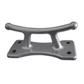 Dock Edge Classic Cleat - Aluminum Polished - 6-1/2" — marine cleats